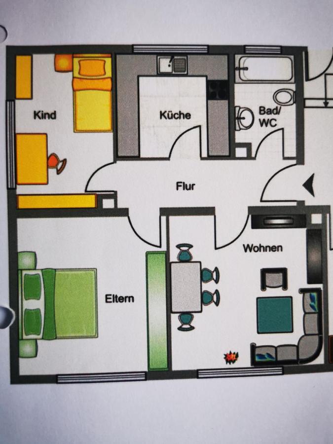 Ferienwohnung Gebauer Hornbach Eksteriør billede